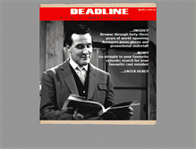 Tablet Screenshot of deadline.theavengers.tv